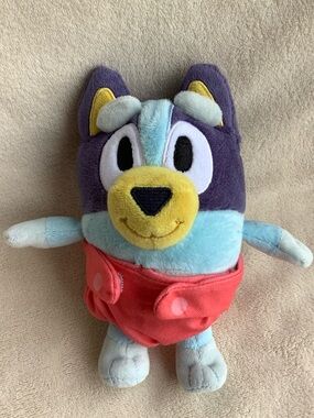 Moose Toys Plush Baby Bluey in Diaper Stuffed Animal Toy
